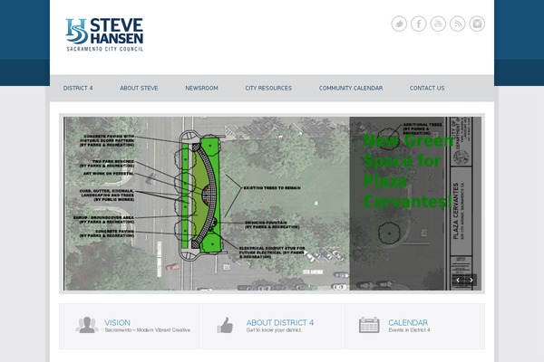 Politician theme site design template sample