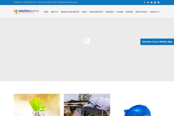 solutionsacco.com site used Montserrat