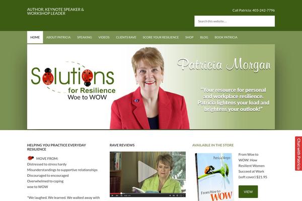 Site using Genesis Responsive Slider plugin