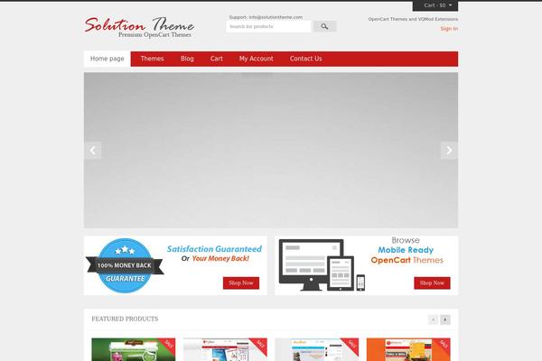 Bravada theme site design template sample