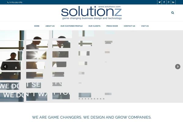 Aperio theme site design template sample