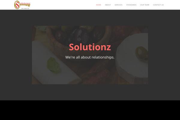 Osmosis theme site design template sample