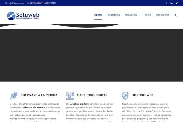 soluweb.co site used Apzo
