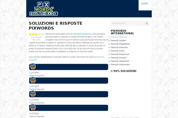 Point theme site design template sample