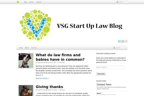 PageLines theme site design template sample