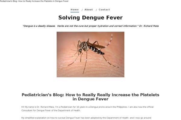 solving-dengue-fever.com site used Magcast
