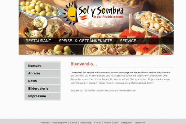 Sol theme site design template sample