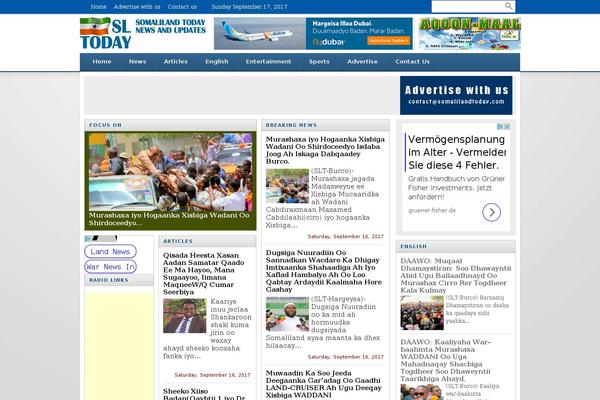 Site using Theia-post-slider plugin