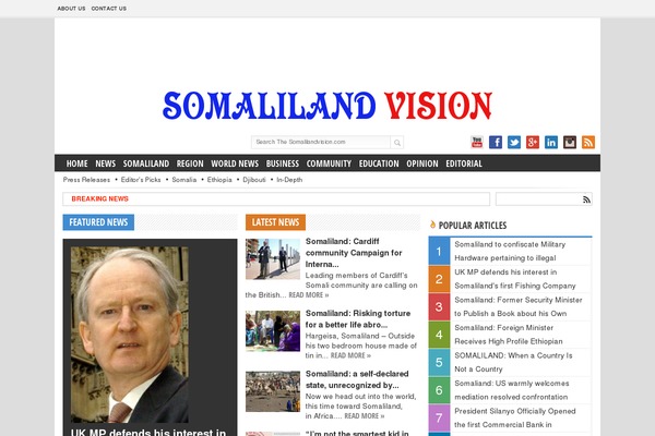 somalilandvision.com site used Diamondpost