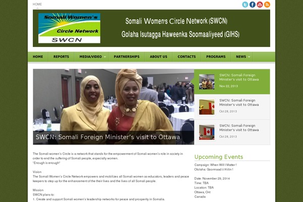 somaliwomenscircle.org site used Exciter