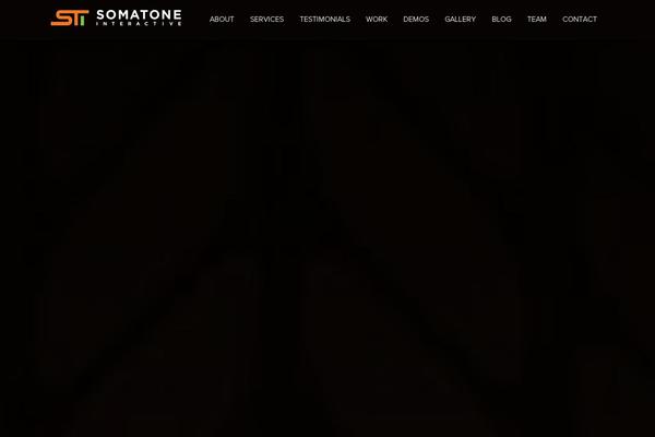 Horizon theme site design template sample