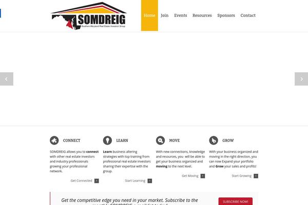 Energy theme site design template sample