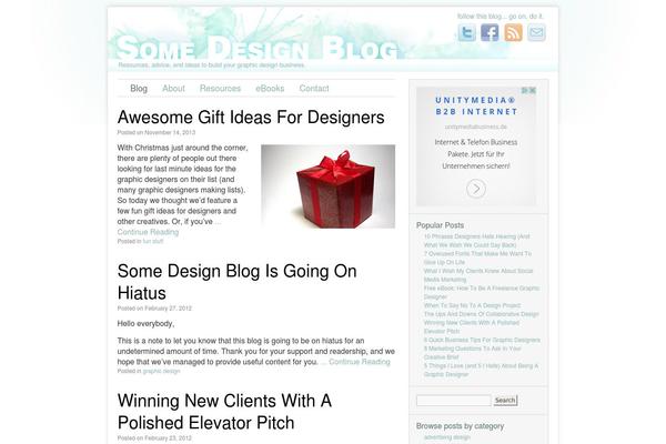 Sandbox theme site design template sample