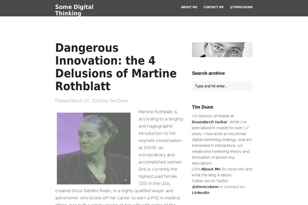 somedigitalthinking.com site used Aboard