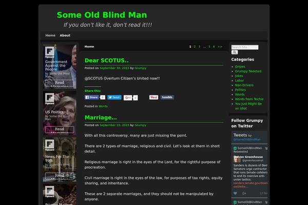 Weaver II theme site design template sample
