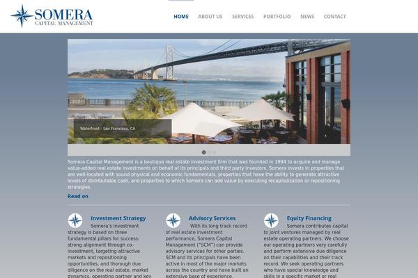 someracapital.com site used Sensation