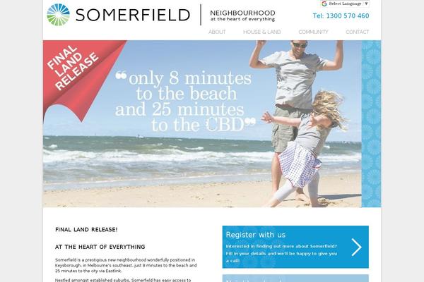 somerfield.com.au site used Project
