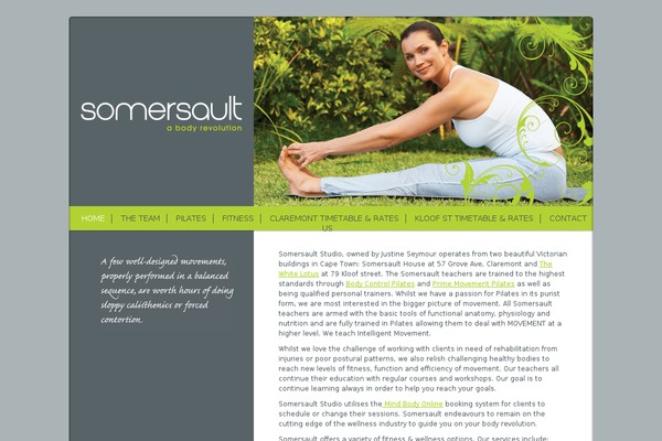 Studio theme site design template sample