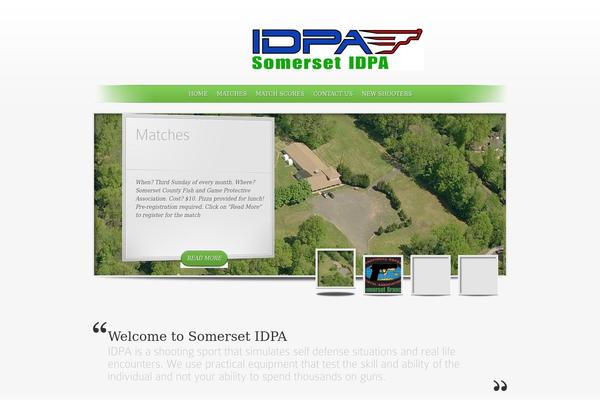 SimplePress theme site design template sample