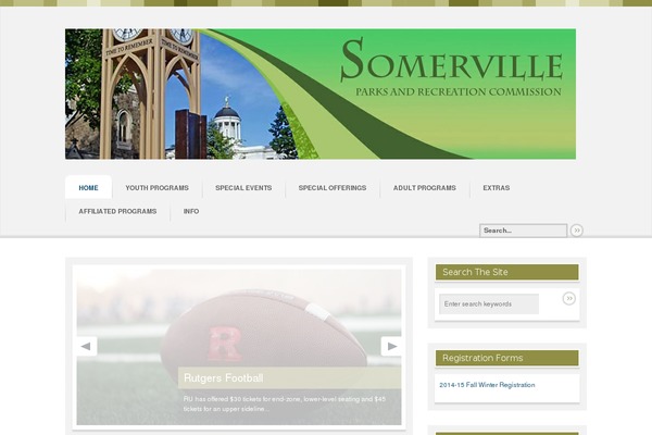 somervillenjrec.com site used Wp-proud-theme