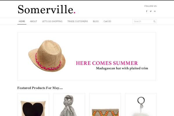 Blanco theme site design template sample