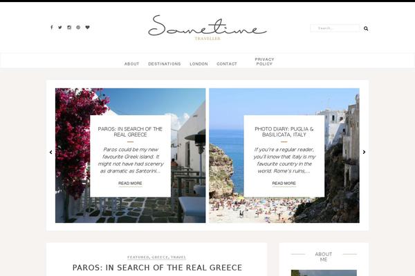 Diane theme site design template sample