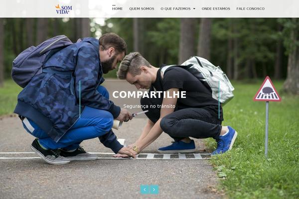 Square theme site design template sample