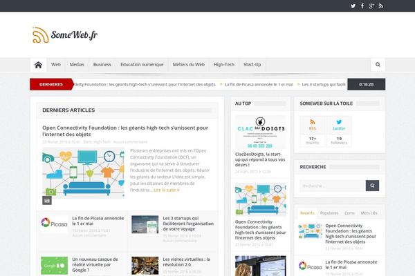 Goodnews 5.5 theme site design template sample