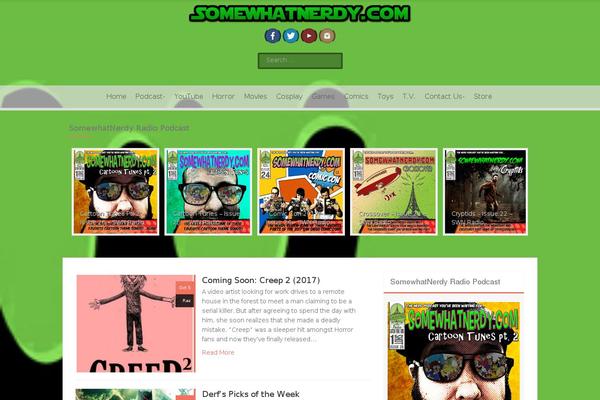 Freak theme site design template sample