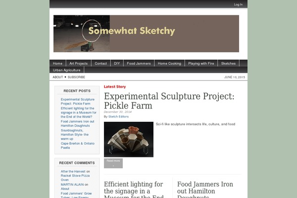 Magazine Basic theme site design template sample