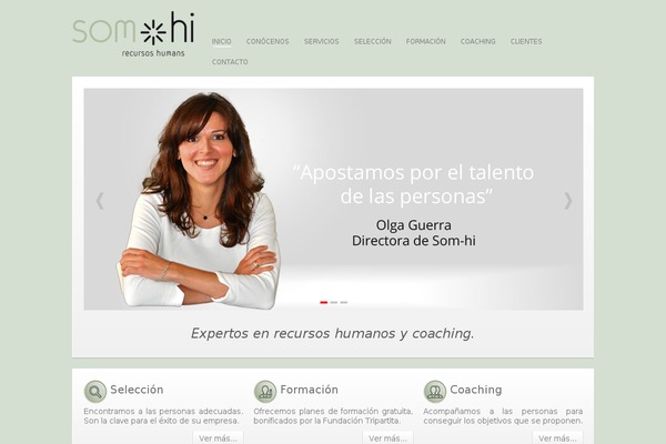Touch theme site design template sample