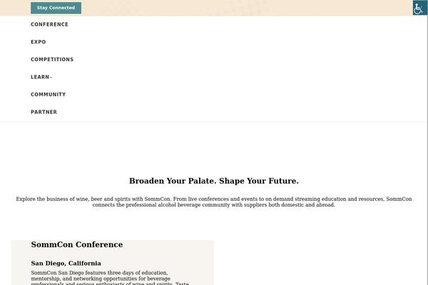 Site using Wp-accessibility-helper plugin