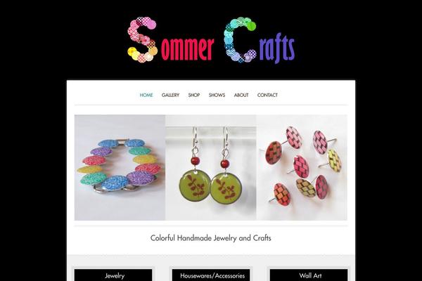 Gommero theme site design template sample