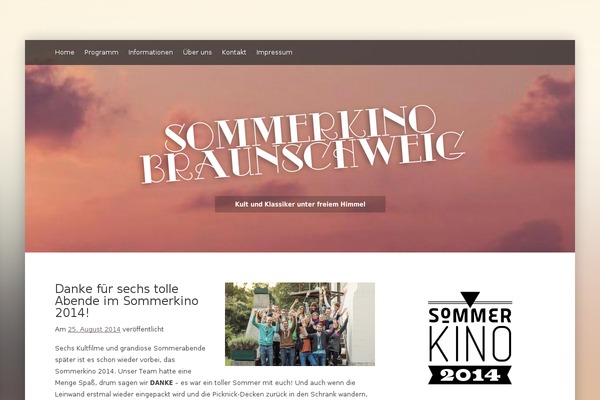 sommerkino-braunschweig.de site used deLighted