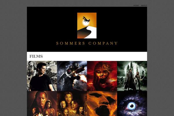 Flexible theme site design template sample