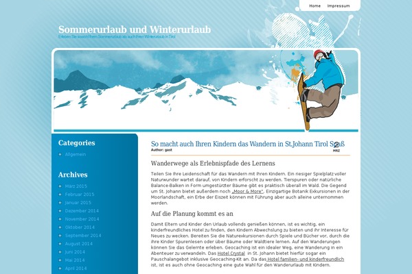 Site using Adsense Widget plugin