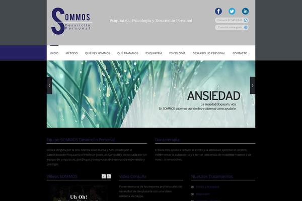 My College theme site design template sample