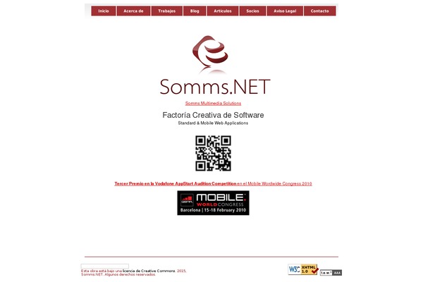 Site using Contactforms plugin