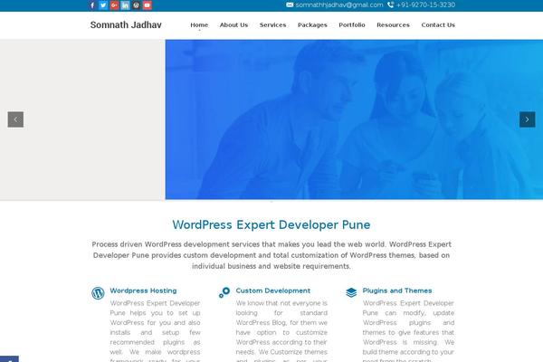 Kickstart theme site design template sample