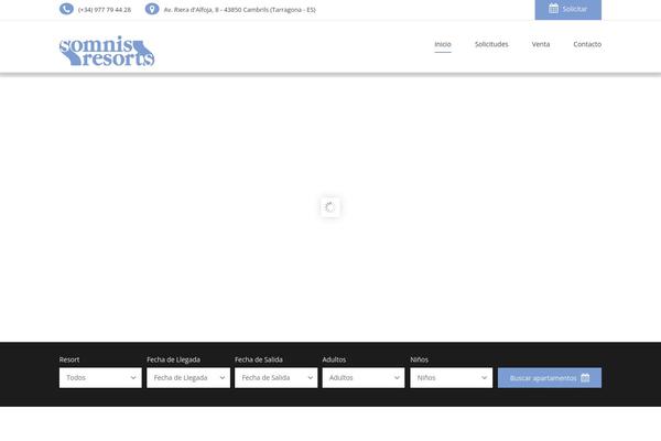 Site using Sohohotel-booking plugin