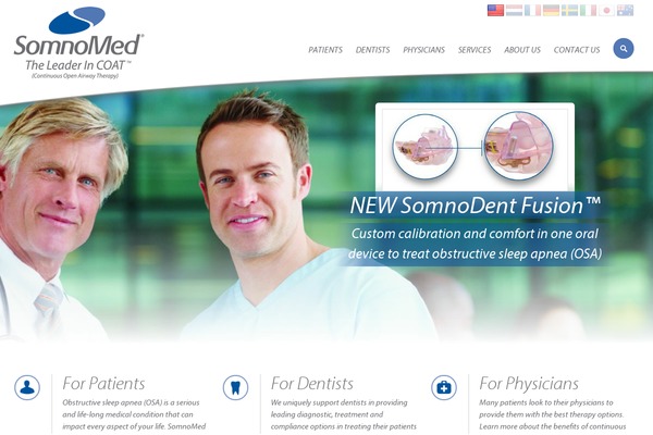 somnomed WordPress theme, websites list used somnomed theme somnomed theme websites examples