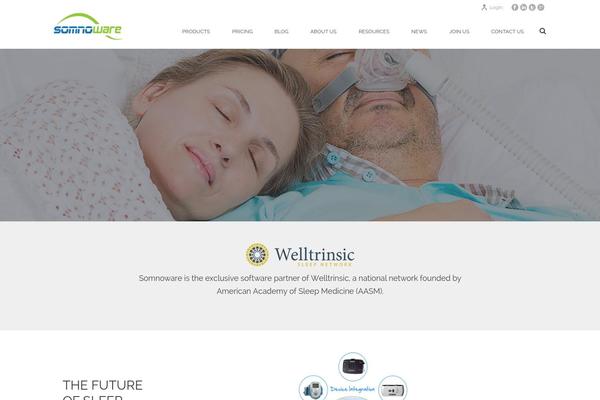 Fuse theme site design template sample
