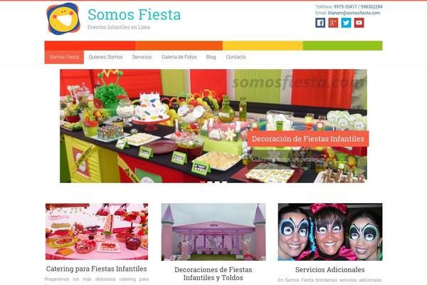 Accelerate theme site design template sample