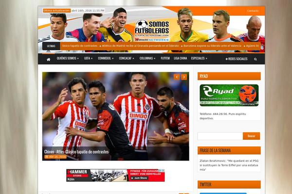 Theme Rush theme site design template sample