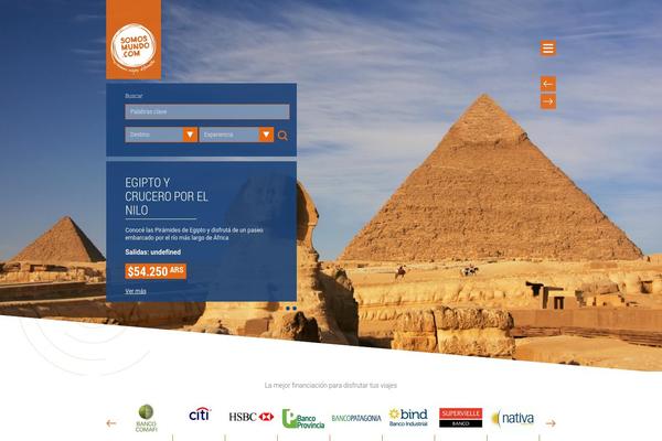 Travel_island theme site design template sample