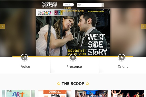 Clinto theme site design template sample