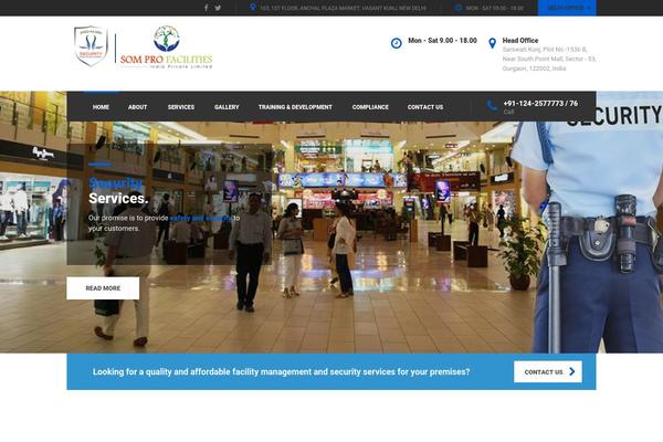 D5 Business Line theme site design template sample