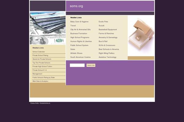 Site using Sliding Widgets plugin