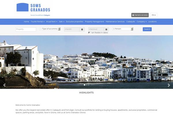 Site using Sitepress-multilingual-cms plugin