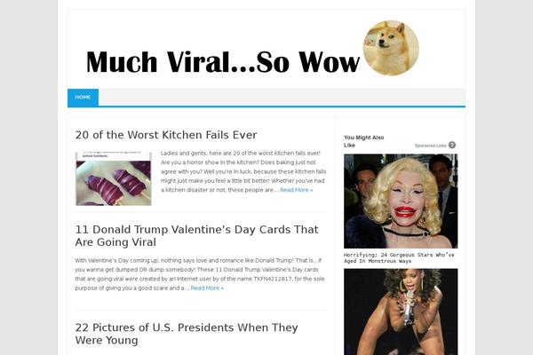 Site using End Page Slide Box plugin